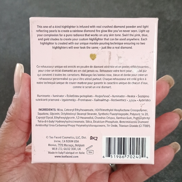 Too Faced Diamond Light Highlighter - Diamond Fire - Picture 5 of 5